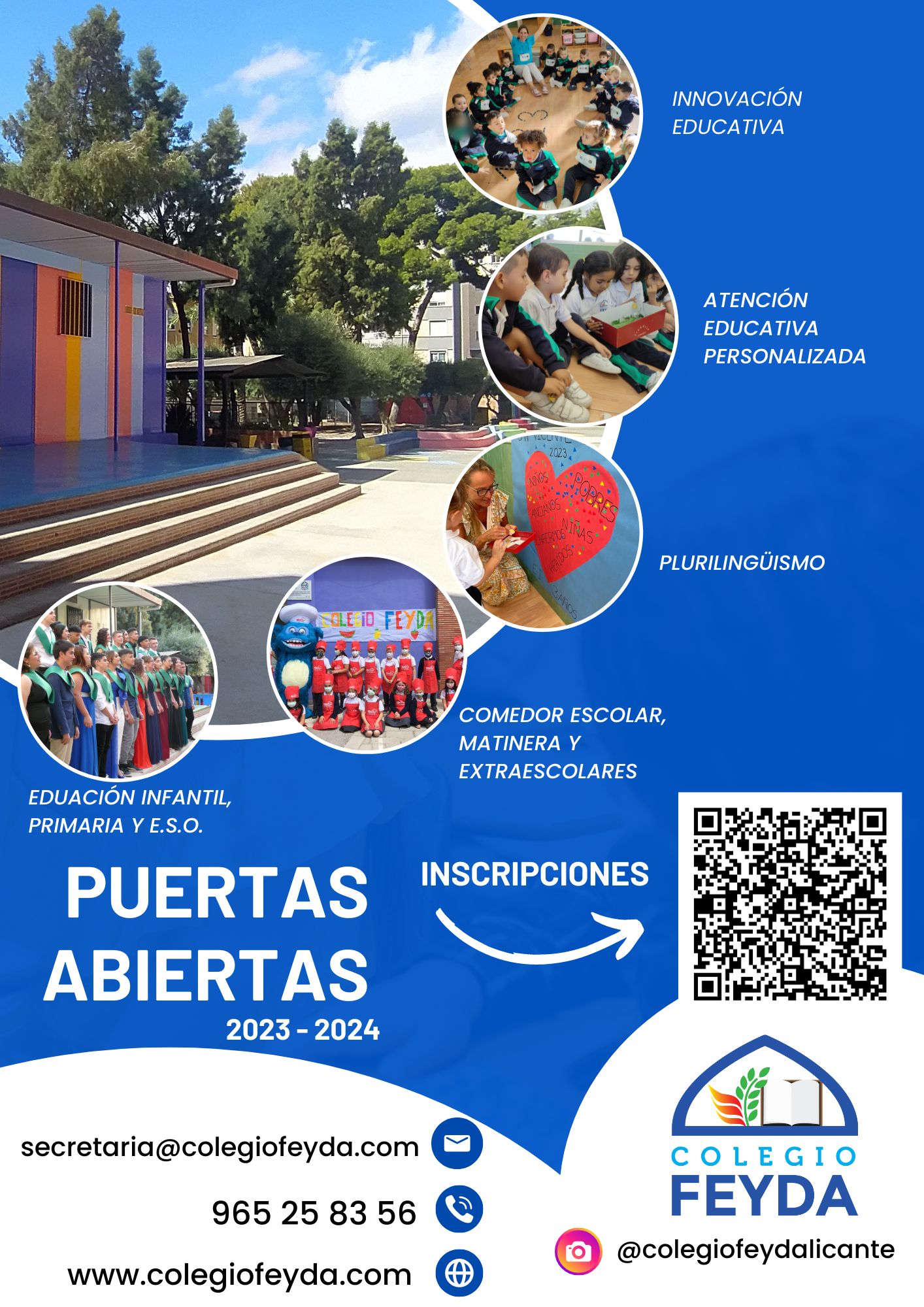 Jornada Puertas Abiertas 2024 - Colegio FEYDA